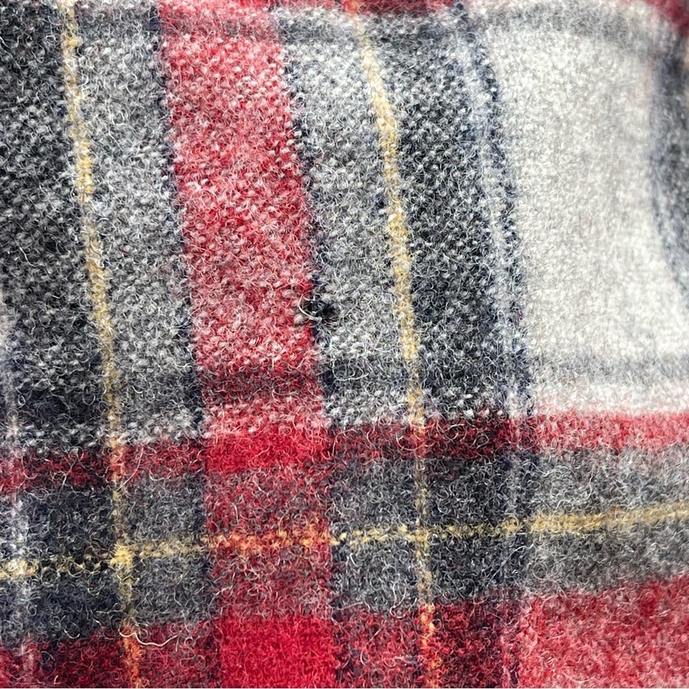 Pendleton Woolen Mills Vintage Wool Plaid Scarf Wrap Unisex - Picture 3 of 6